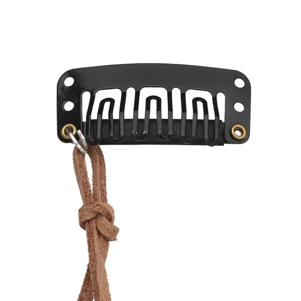 Boho Colored Feather Extensions Comb, Boho Hippie Headpieces