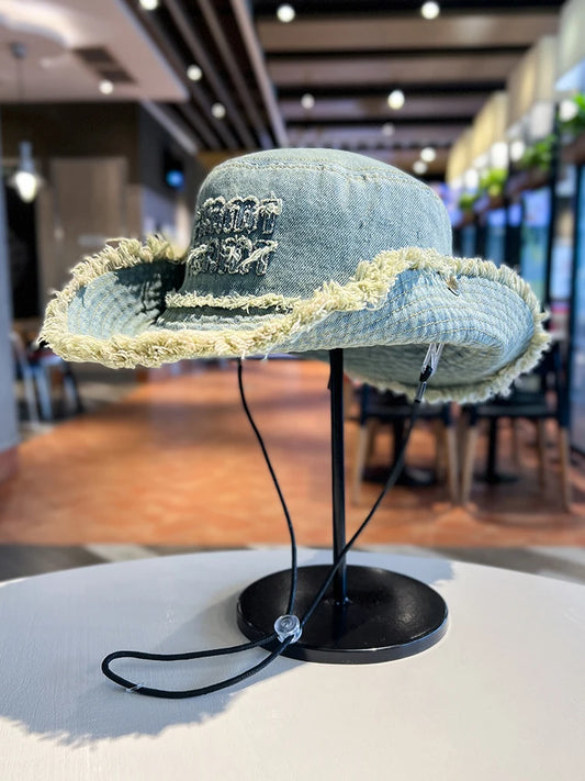 The Witchy Gypsy Frayed Jean Hat