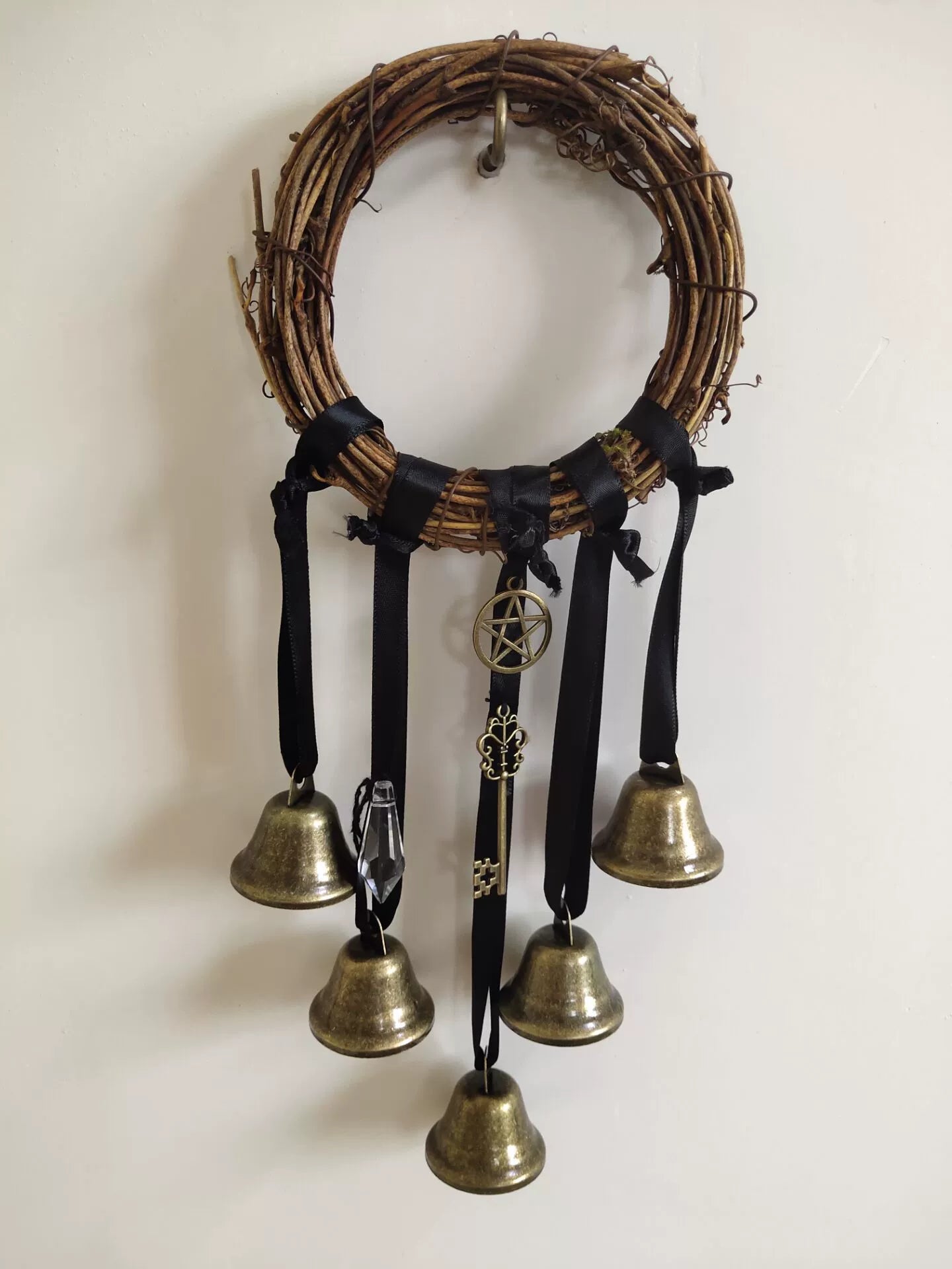 Witchy Door Bell Chimes,Vine Ring Wind Chimes - The Witchy Gypsy