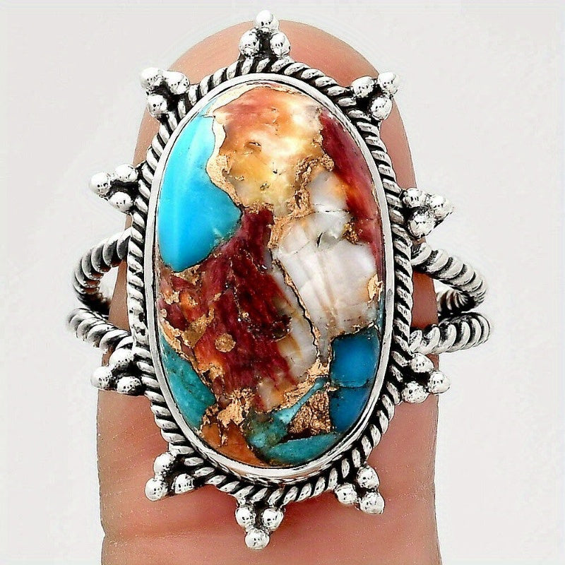 The Witchy Gypsy Boho Turquoise Style Ring