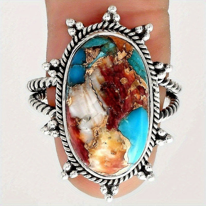 The Witchy Gypsy Boho Turquoise Style Ring