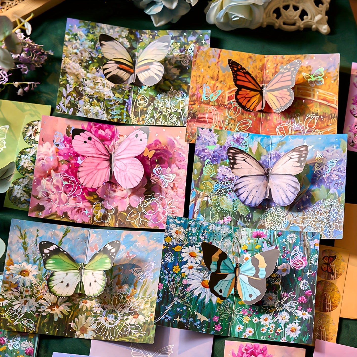 The Witchy Gypsy Butterfly Pop-up Card Collection