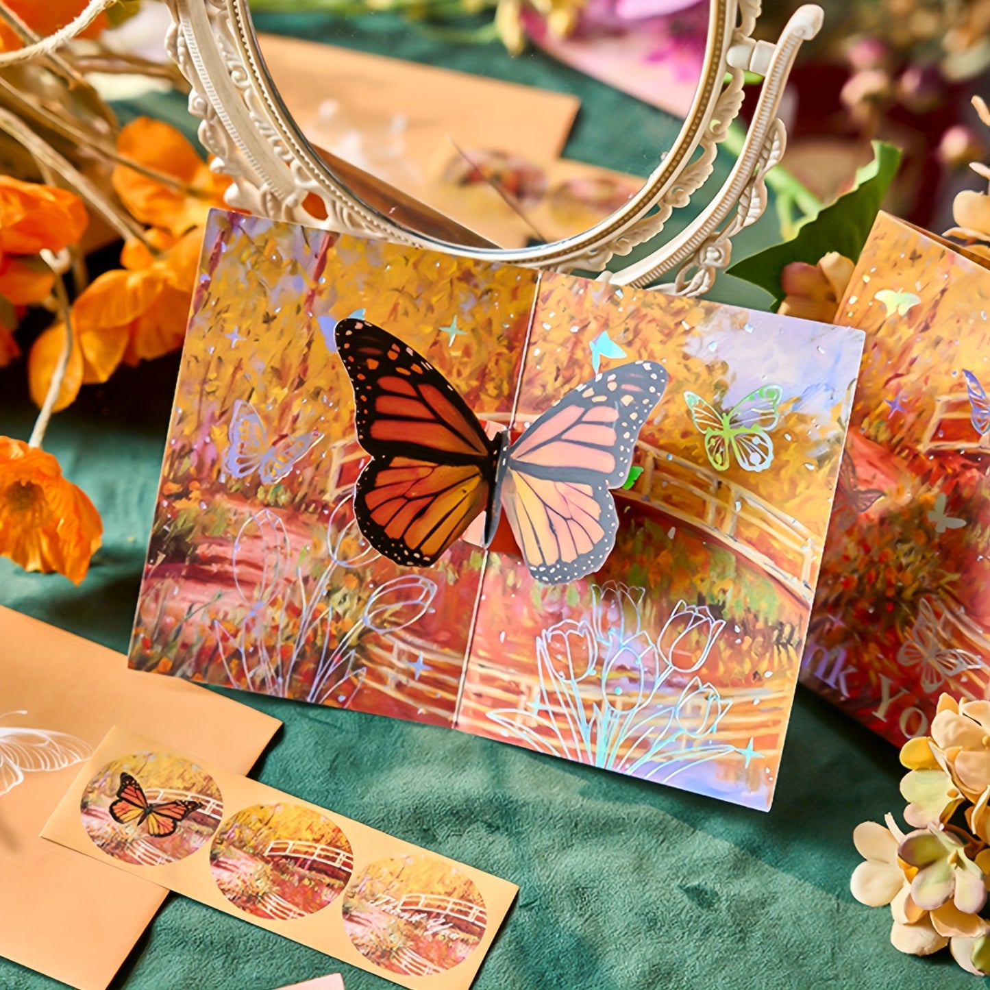 The Witchy Gypsy Butterfly Pop-up Card Collection