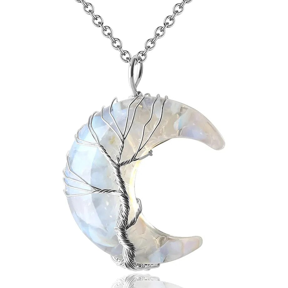 7 Chakras Tree of Life Necklace - The Witchy Gypsy