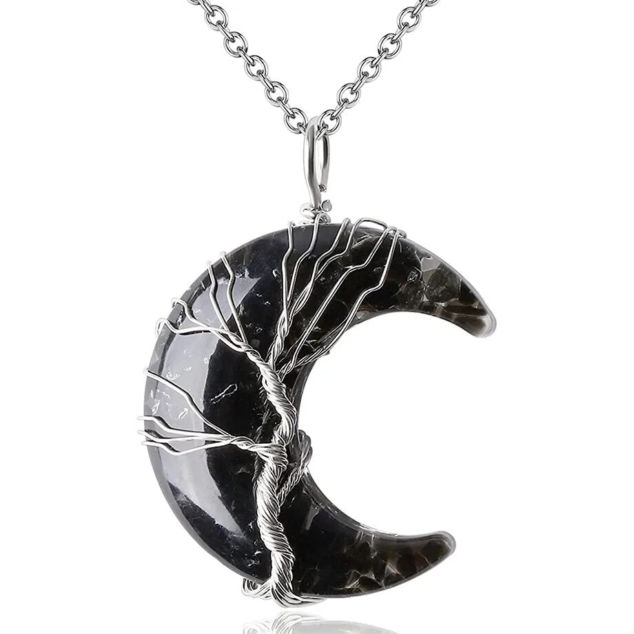 7 Chakras Tree of Life Necklace - The Witchy Gypsy