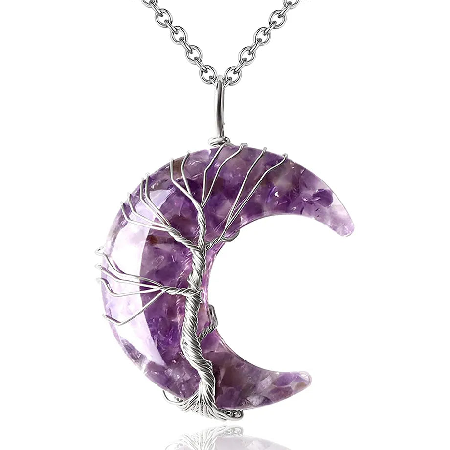 7 Chakras Tree of Life Necklace - The Witchy Gypsy