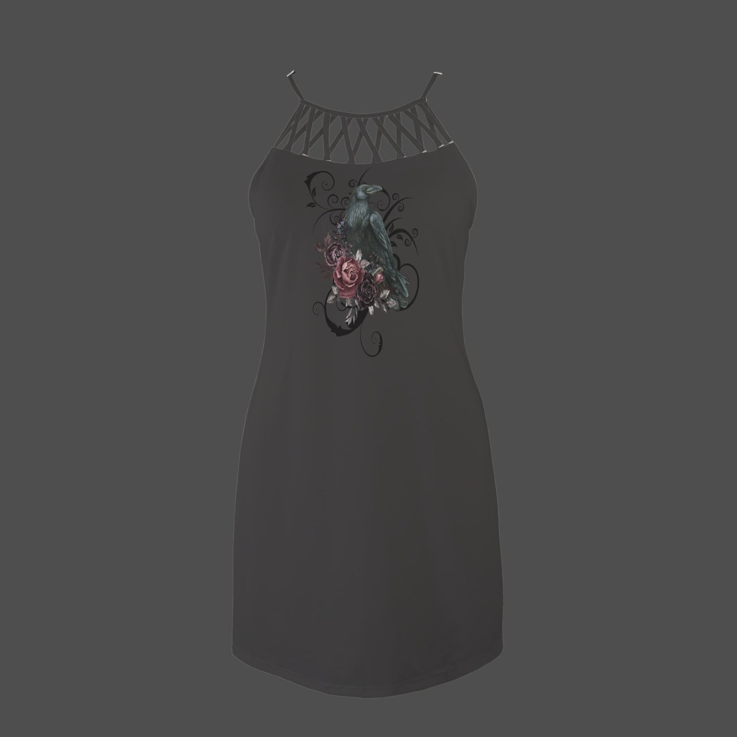 The Witchy Gypsy Sexy Crow Dress