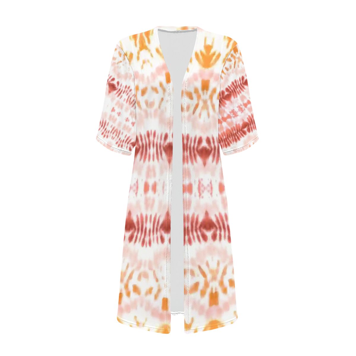 Sunny Tie Dye Cape: Boho Festival Cover-Up