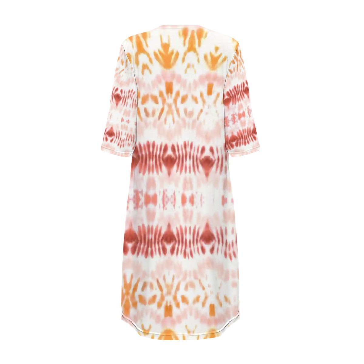 Sunny Tie Dye Cape: Boho Festival Cover-Up
