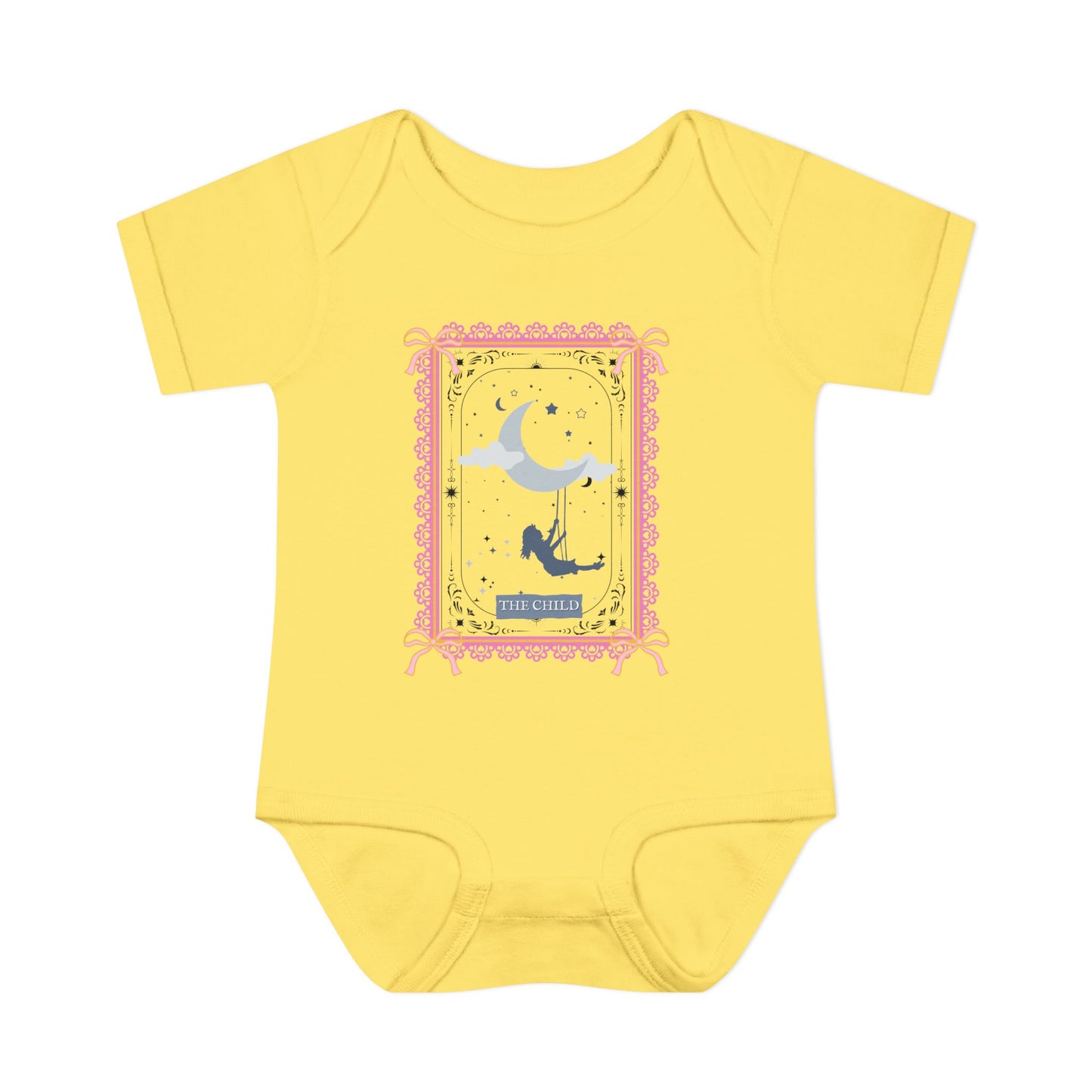 The Child Tarot Onesie: Witchy Infant Bodysuit