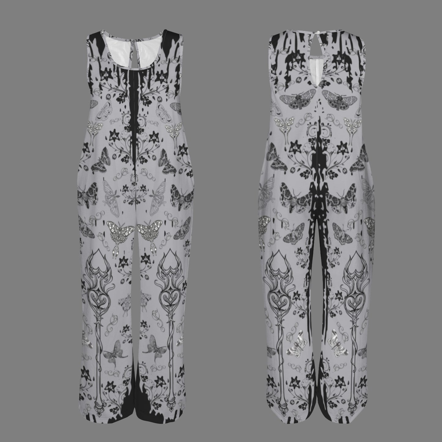 The Witchy Gypsy Luna Moth Jumpsuit