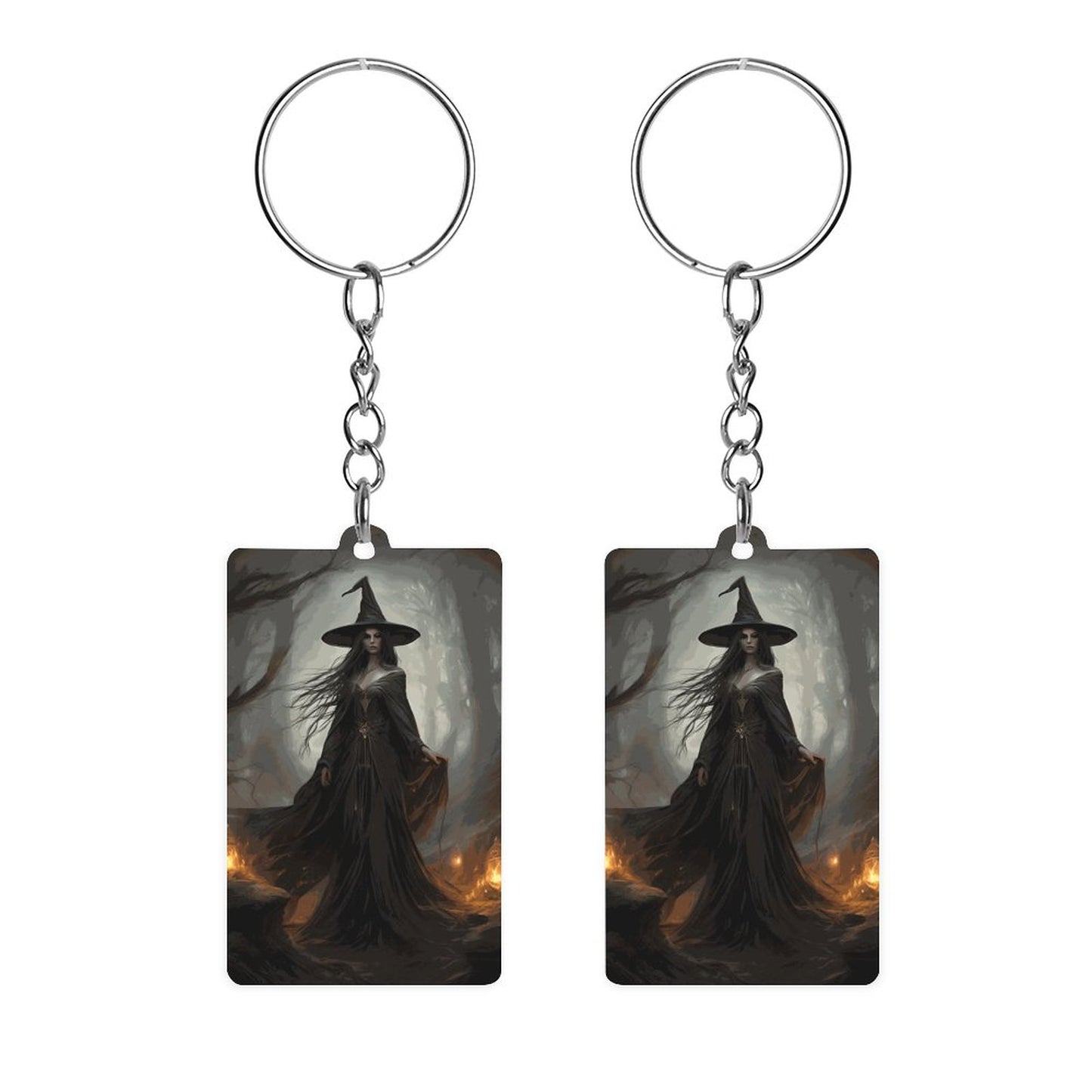 The Witch Acrylic Keychain, Witchy gifts, practical magic