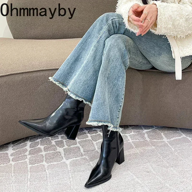 The Witchy Gypsy Pointed Toe Boots