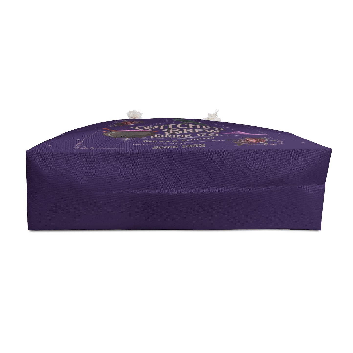 Purple product packaging with brand name on a white background