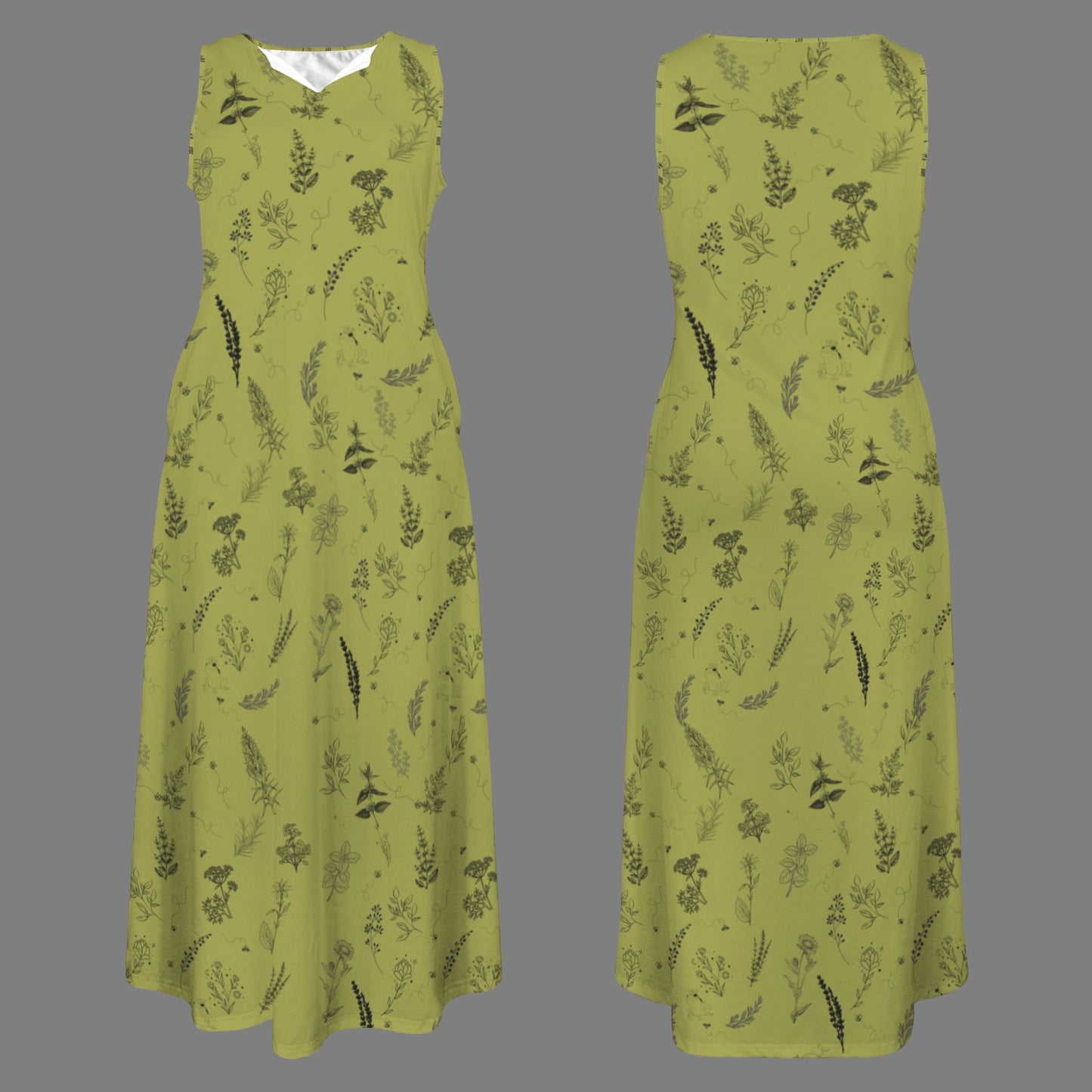 The Witchy Gypsy Witchy Herbs Dress