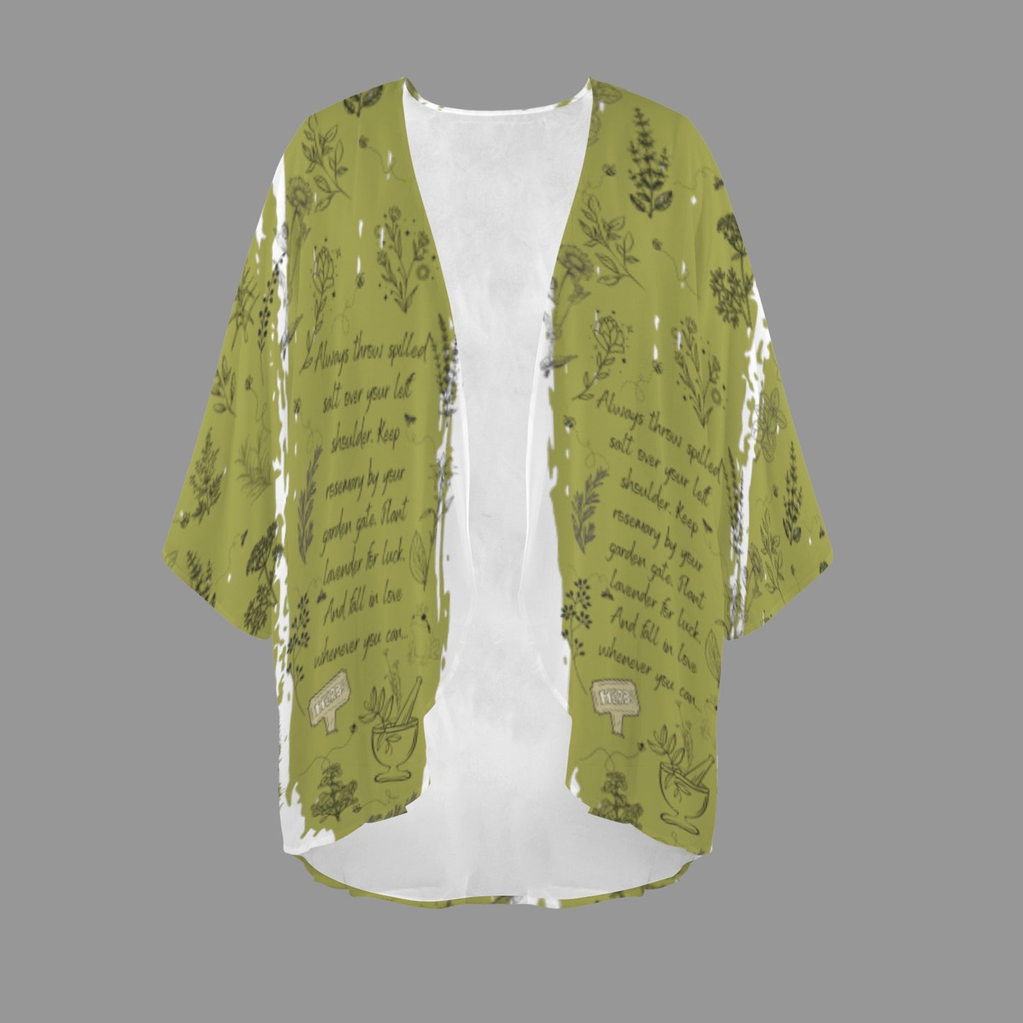 The Witchy Gypsy Witchy Herbs Coverup