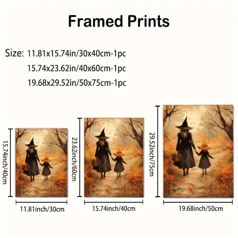 The Witchy Gypsy Halloween Canvas Print