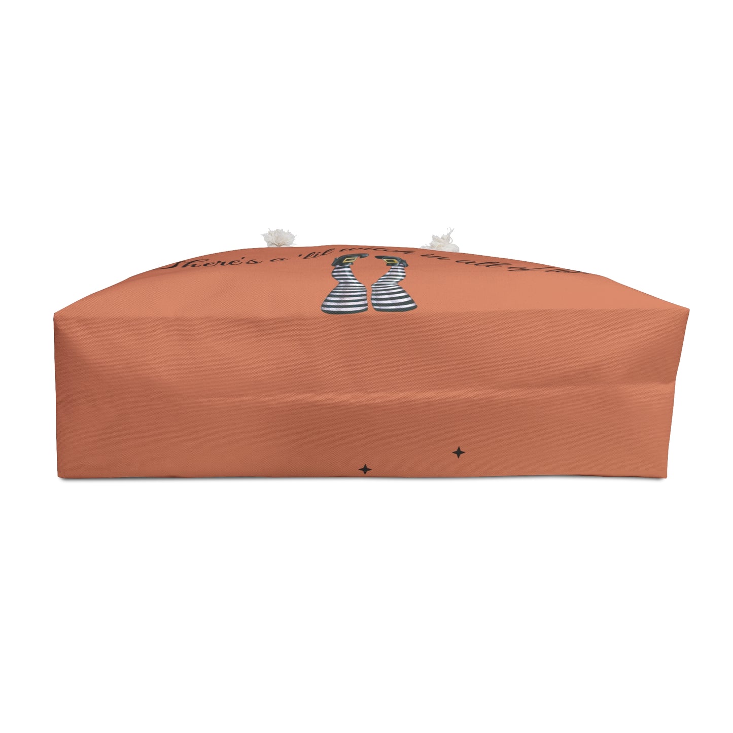 Orange rectangular object with a logo on a white background