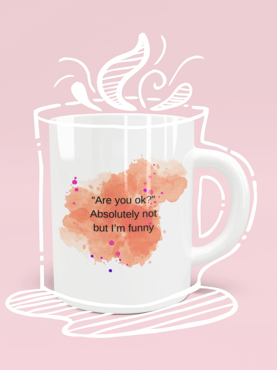 Are you ok? Absolutely not Ceramic Mug, meme mug, Funny sayings,funny quotes,Silly sayings, witty gifts, Mom nana daughter gifts, dark humor