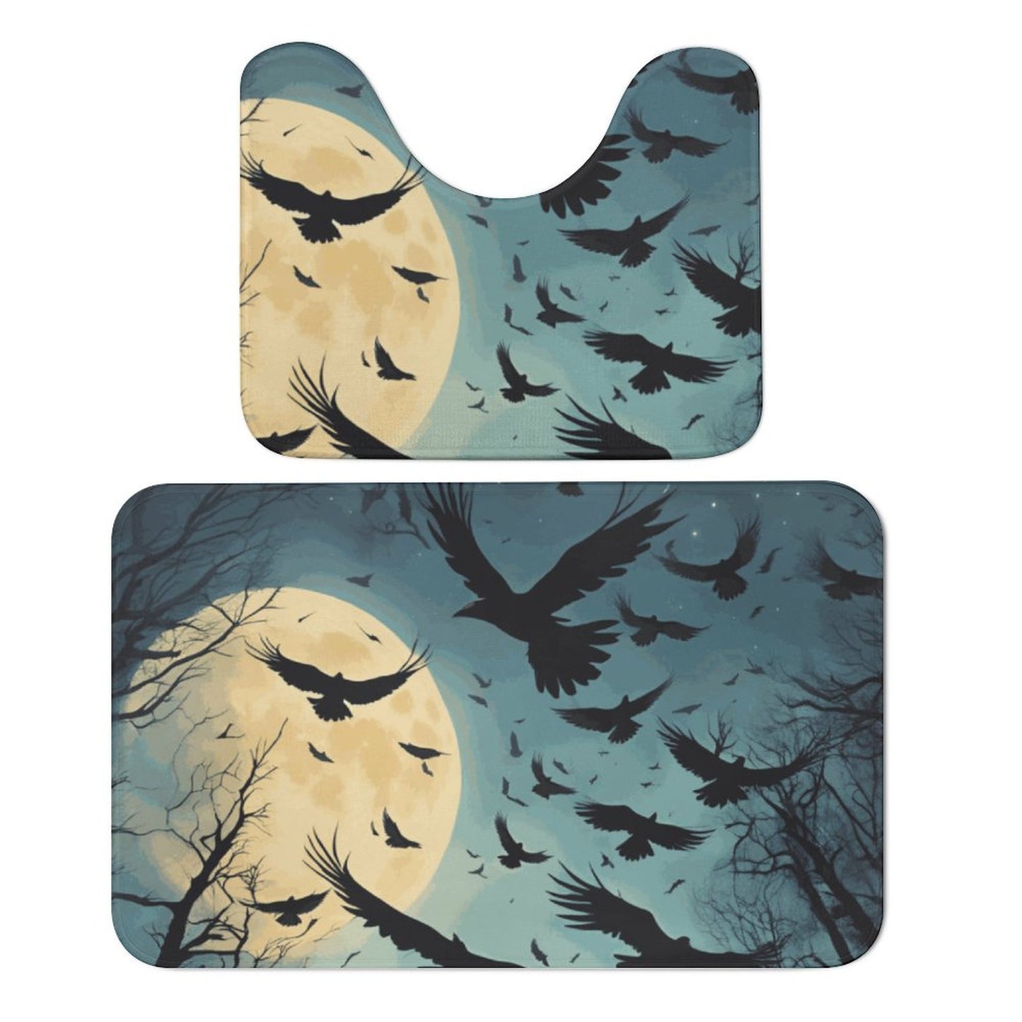 Coral Velvet Floor Mat Set of 2-19.7"x31.5"