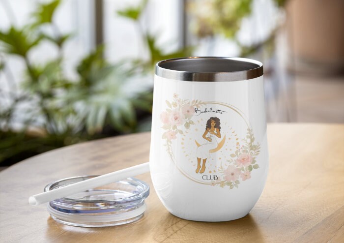 Boho Bride Bridesmaid Tumbler, Bridal Party Wine Glass - The Witchy Gypsy