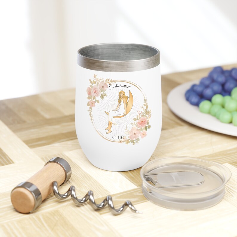 Boho Wine Tumbler, Goddess Bachelorette Chill Wine Tumbler -The Witchy Gypsy