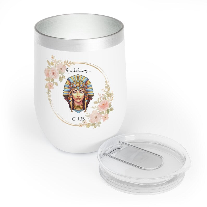 Boho Queen Bachelorette Club Tumbler, Goddess Bachelorette Chill Wine - The Witchy Gypsy