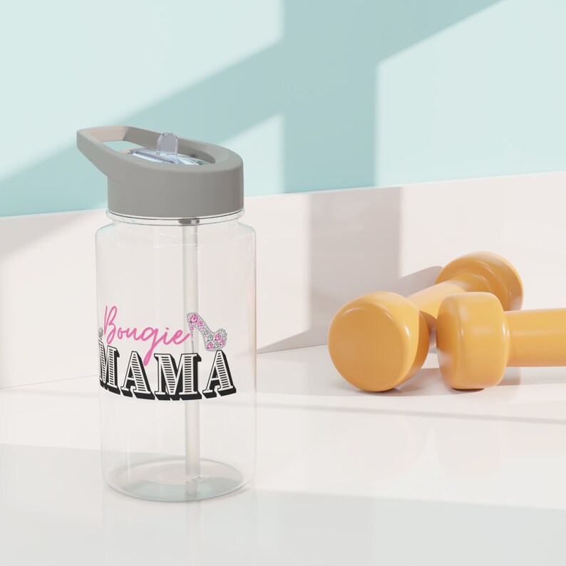 Bougie Mama Tritan Water Bottle, Tritan Water Bottle, perfect for sports, gym, outdoors, Bougie mama water bottle, Yoga water bottle, Bestie