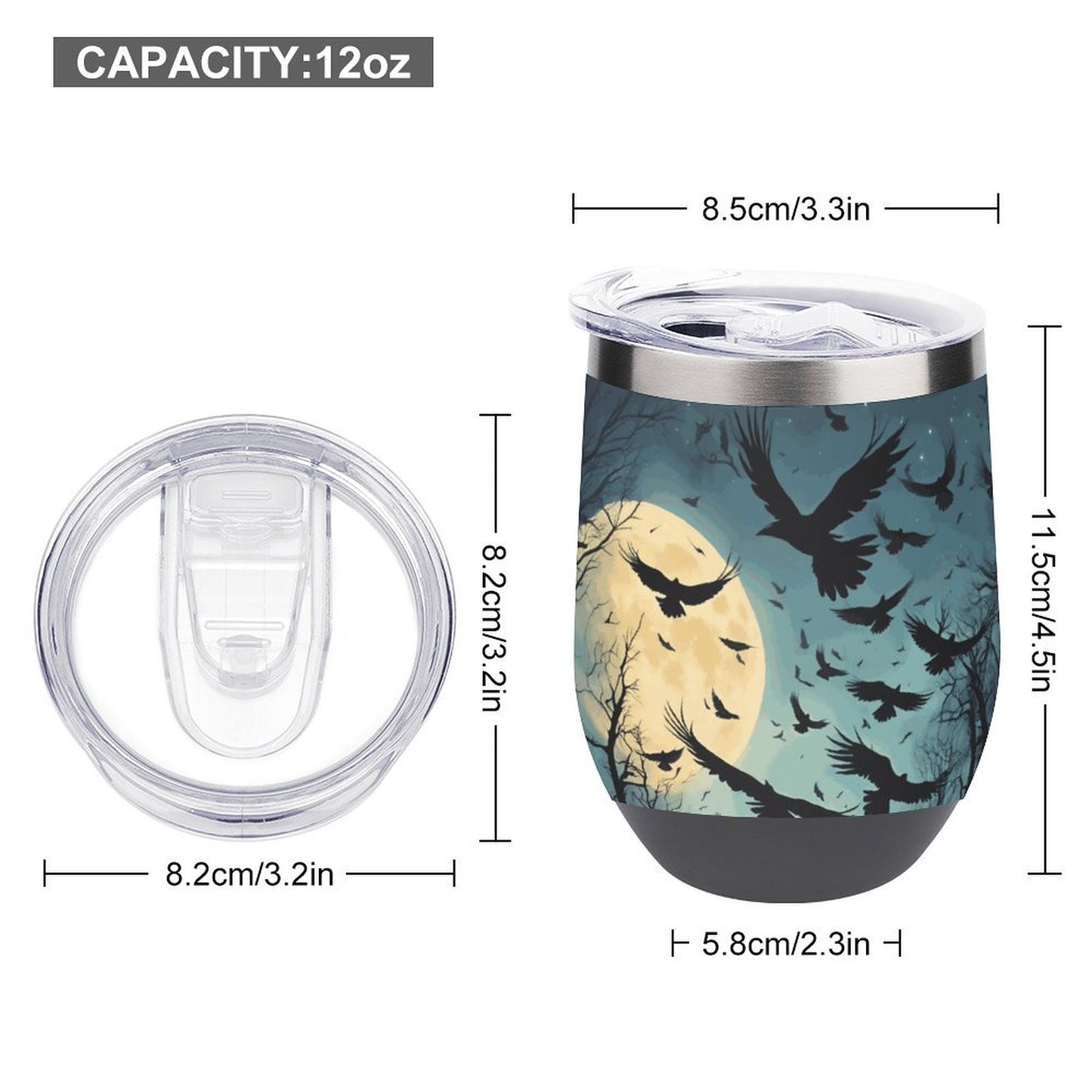 Wine Tumbler with Lid