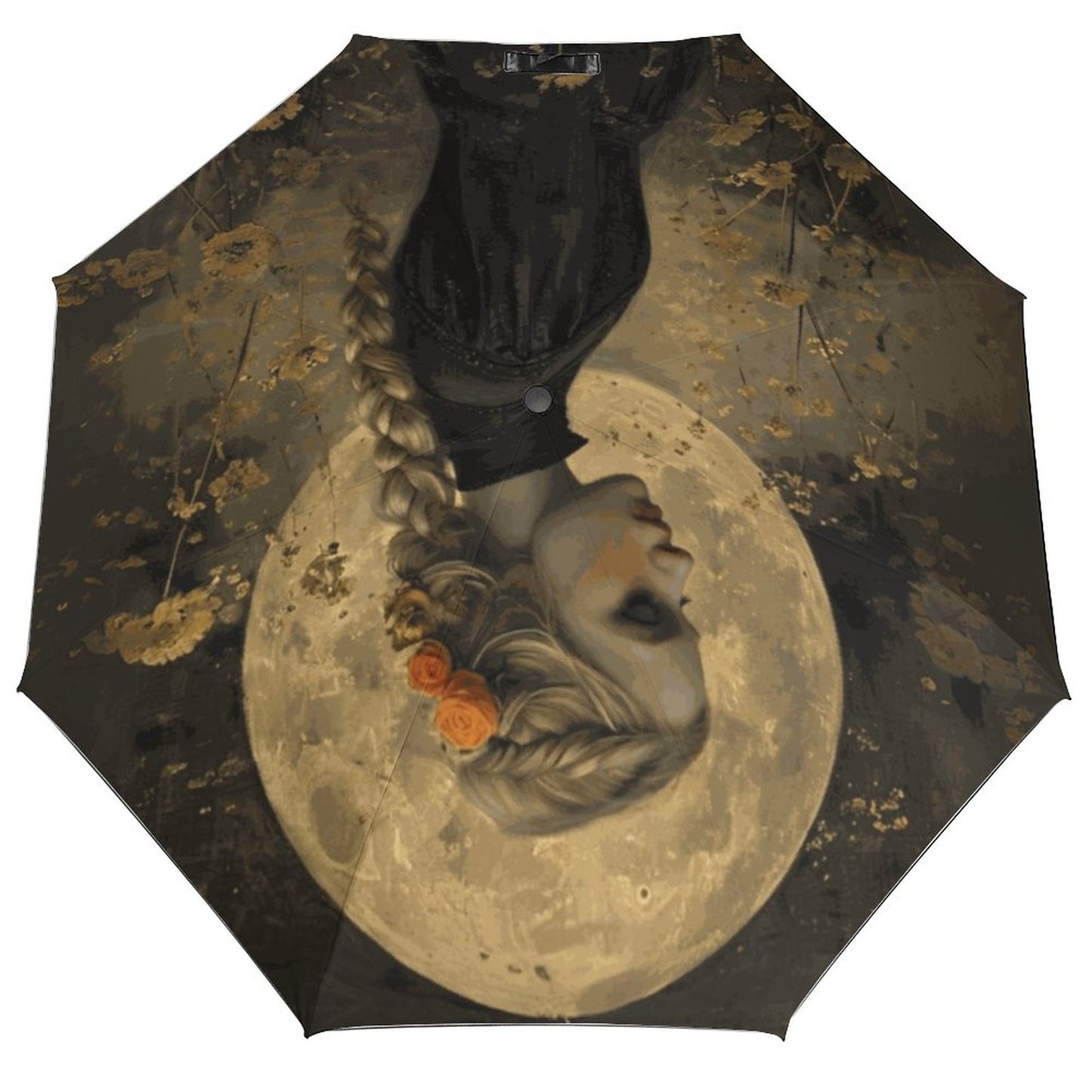 Freya Auto Umbrella with Printed Pattern Outside ZYS03-8K
