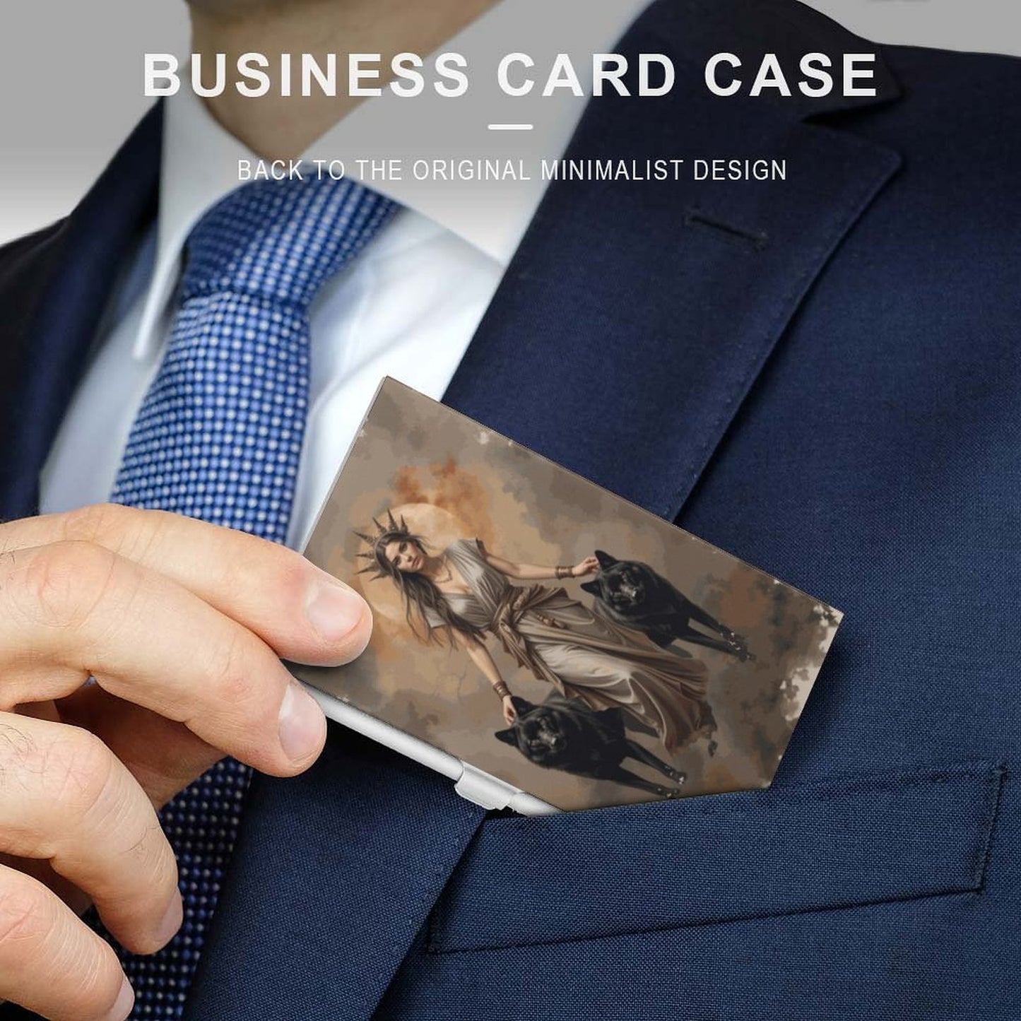 Mighty Hectate Business Card Holder