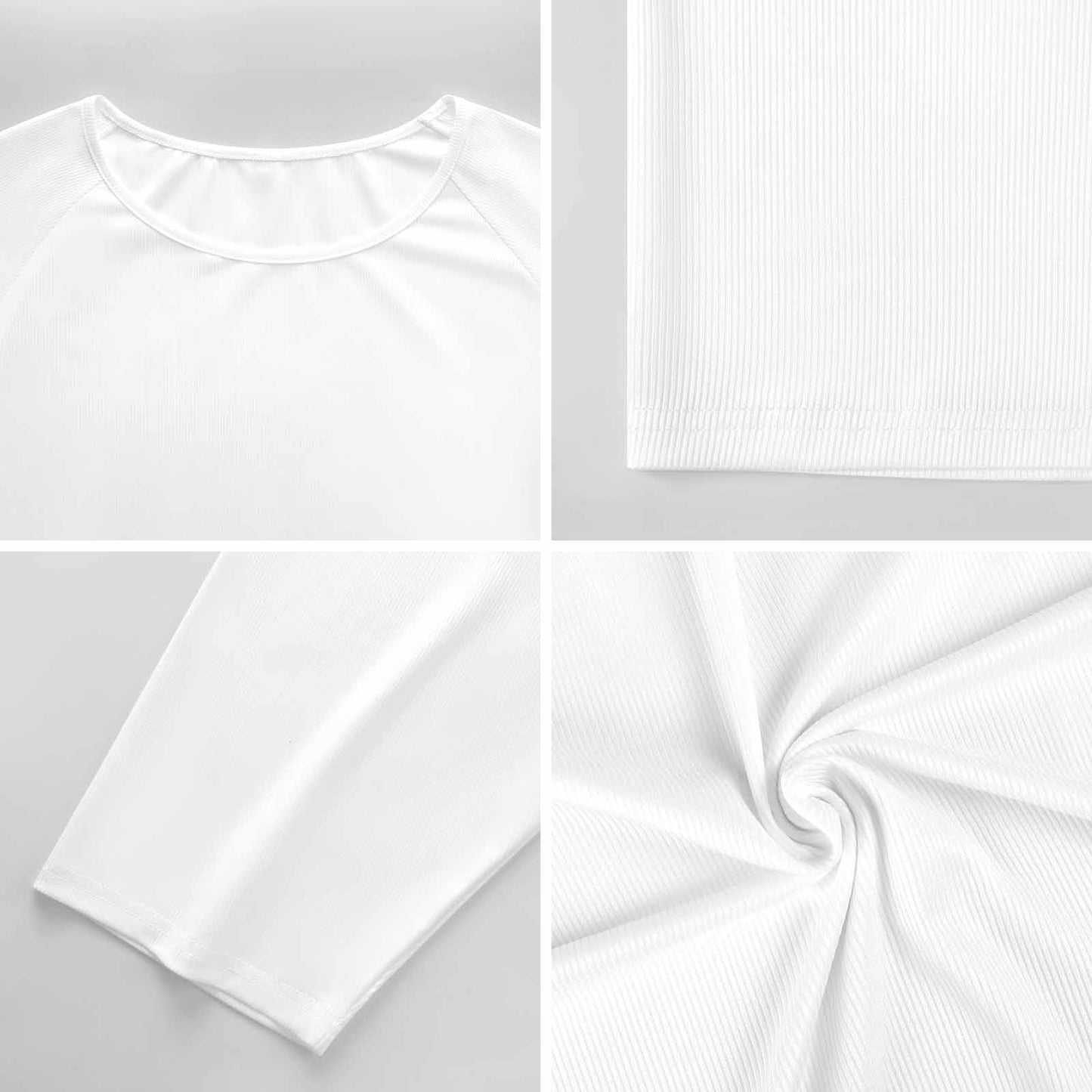 Loose-Fit 3/4 Sleeve Boat Neck T-Shirt(All-Over Printing)