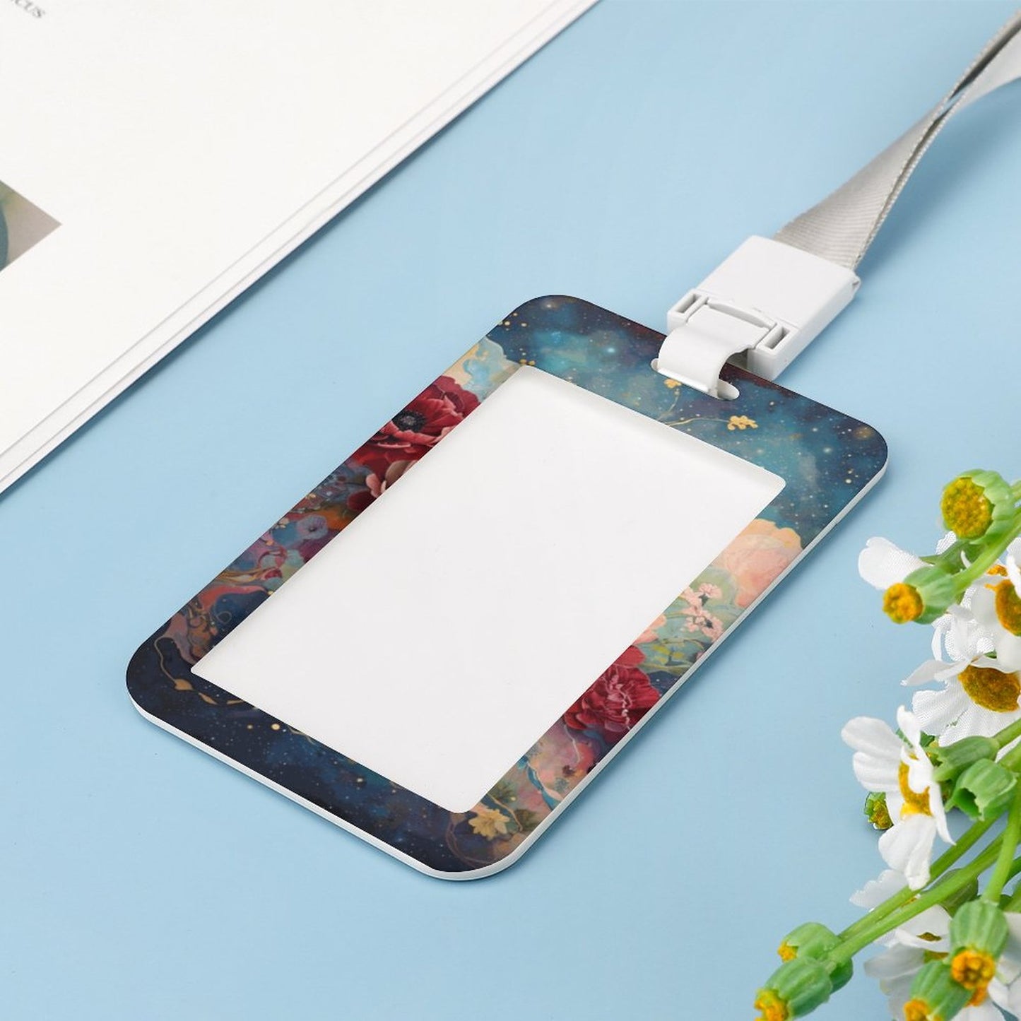 Vertical ID Badge Holder