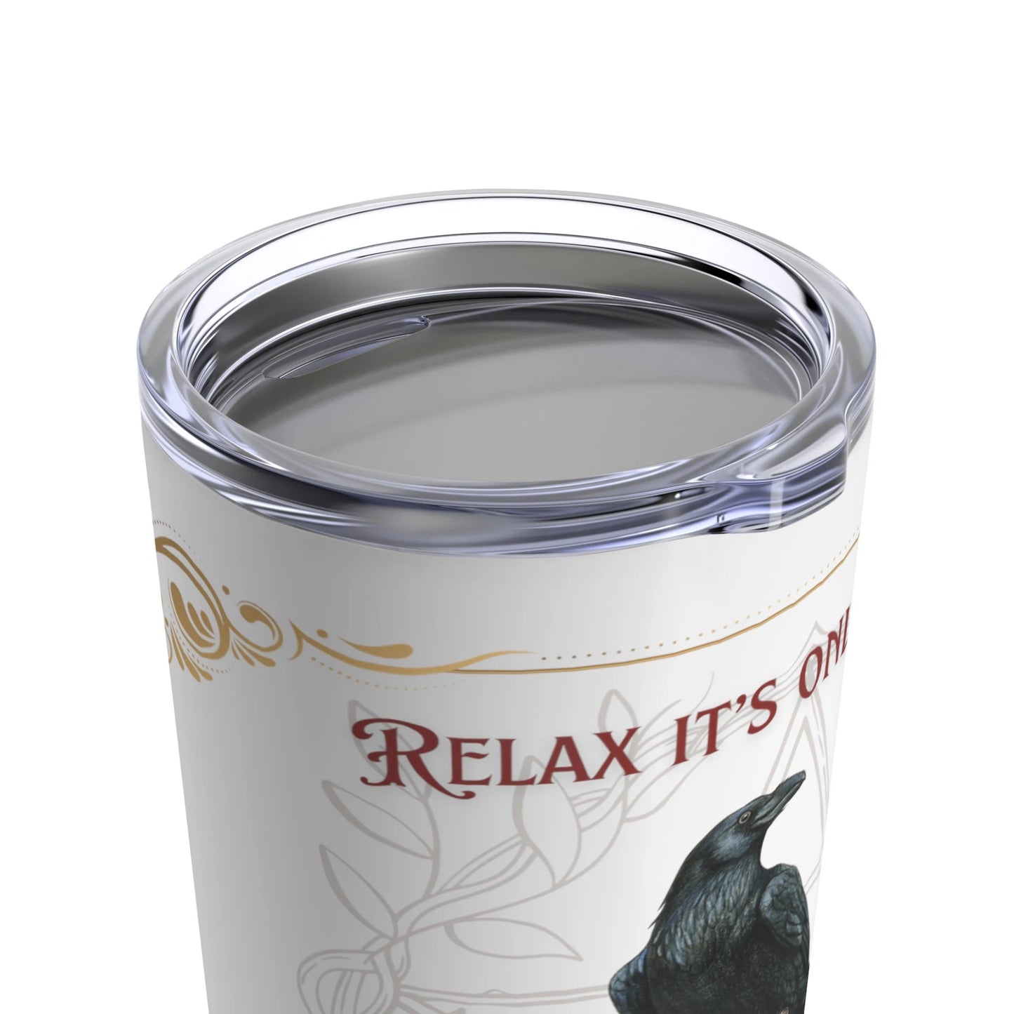 Witchy Girl Tumbler, Relax It's Only Magic Tumbler 20oz, Witchy Tumbler - The Witchy Gypsy