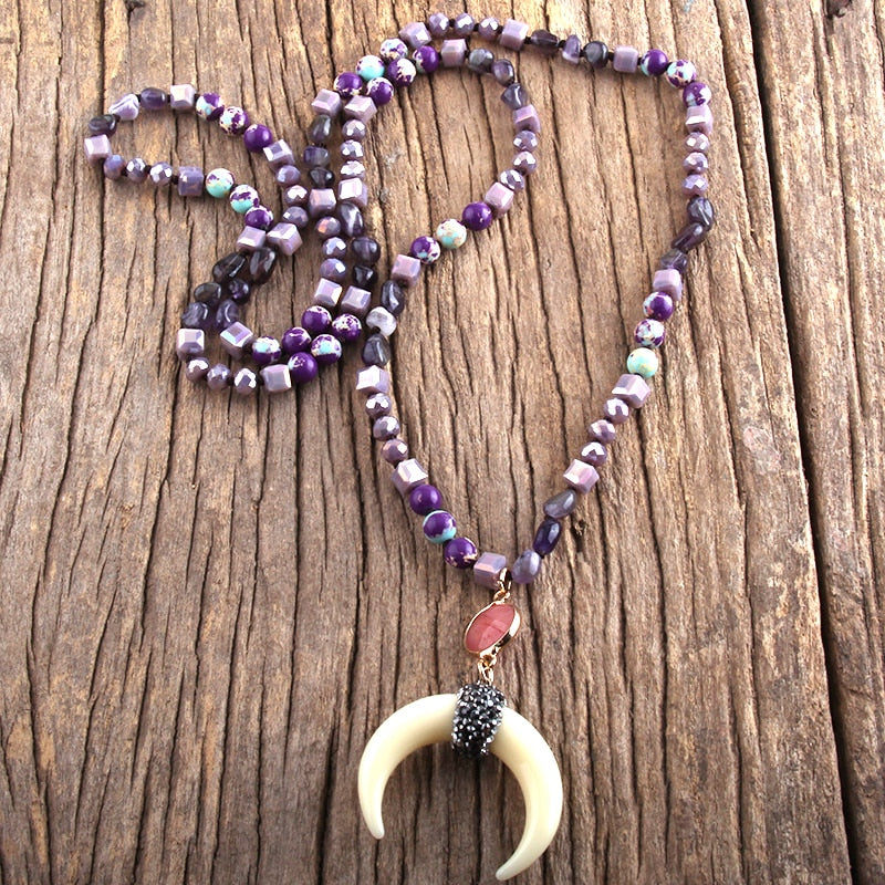 Bohemian Moon Necklace - The Witchy Gypsy