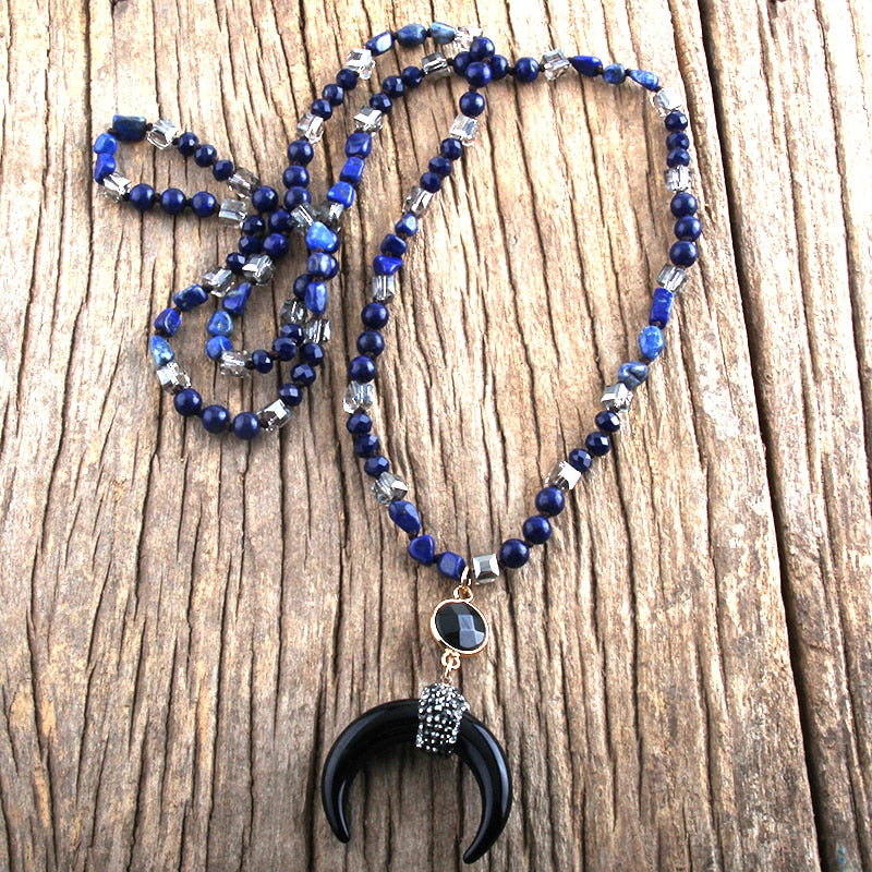 Bohemian Moon Necklace - The Witchy Gypsy