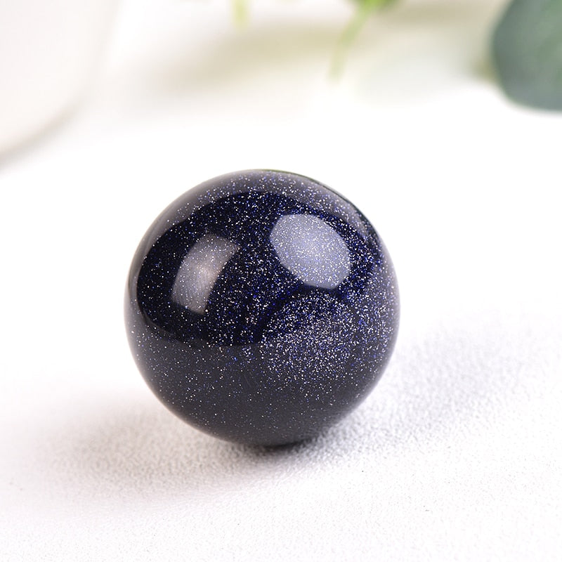 1PC Natural Polished Crystal Stone Ball - The Witchy Gypsy