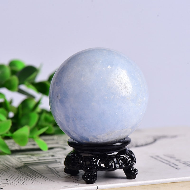 1PC Natural Polished Crystal Stone Ball - The Witchy Gypsy