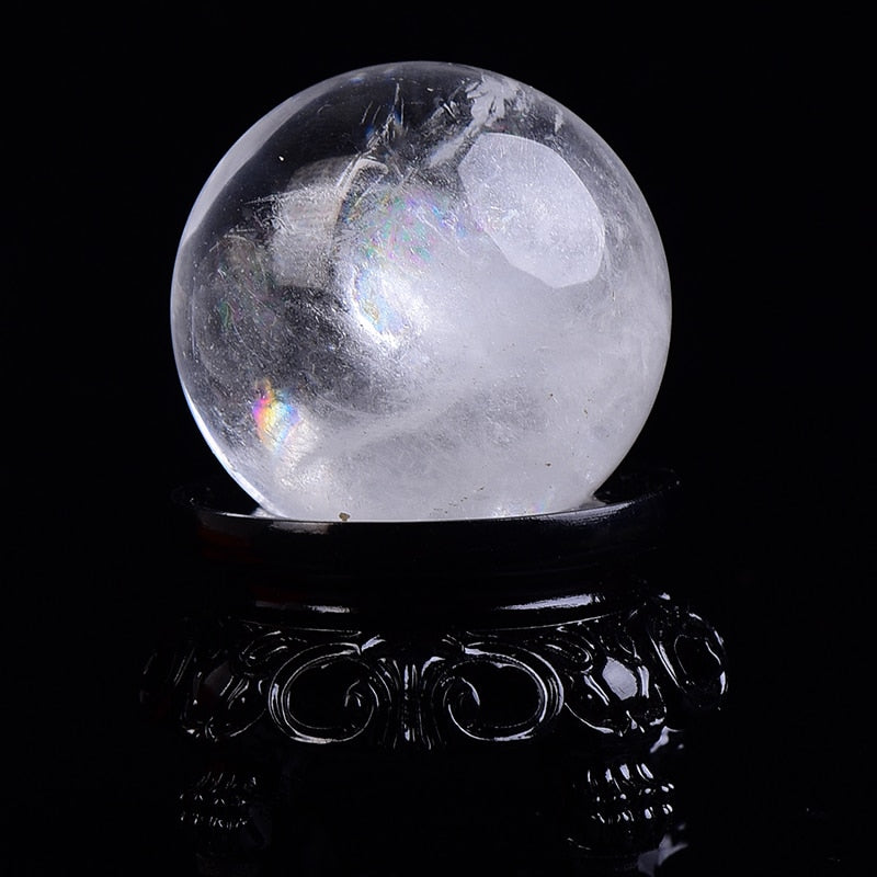 1PC Natural Polished Crystal Stone Ball - The Witchy Gypsy