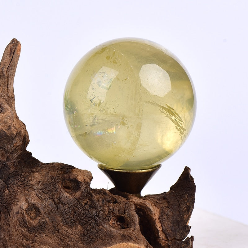 1PC Natural Polished Crystal Stone Ball - The Witchy Gypsy