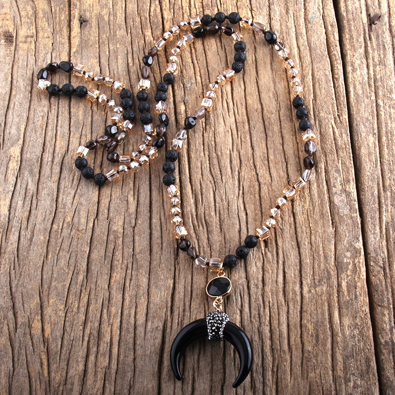 Bohemian Moon Necklace - The Witchy Gypsy