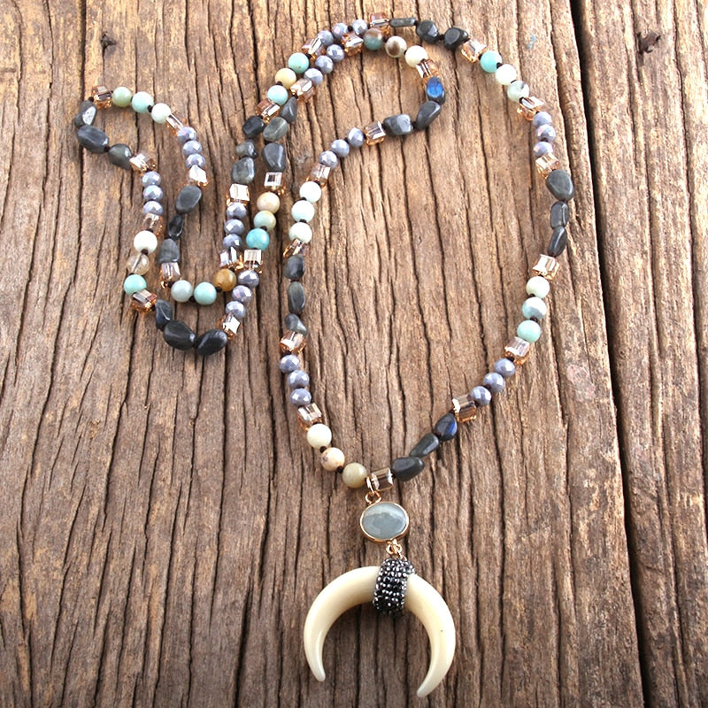 Bohemian Moon Necklace - The Witchy Gypsy