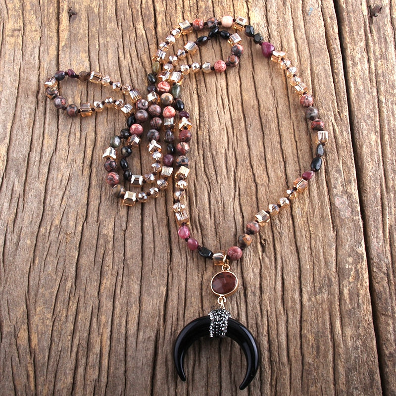 Bohemian Moon Necklace - The Witchy Gypsy