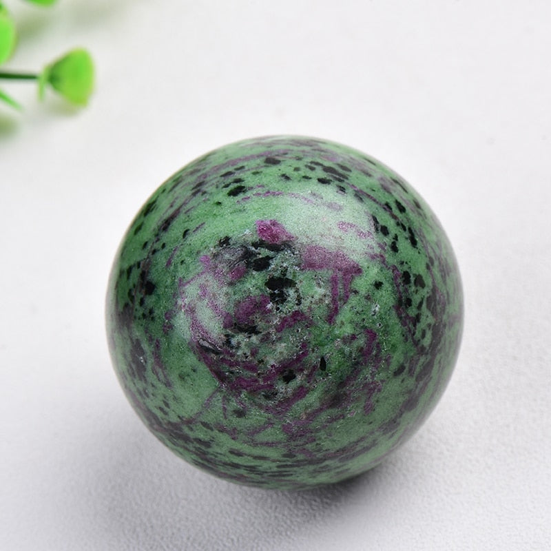 1PC Natural Polished Crystal Stone Ball - The Witchy Gypsy