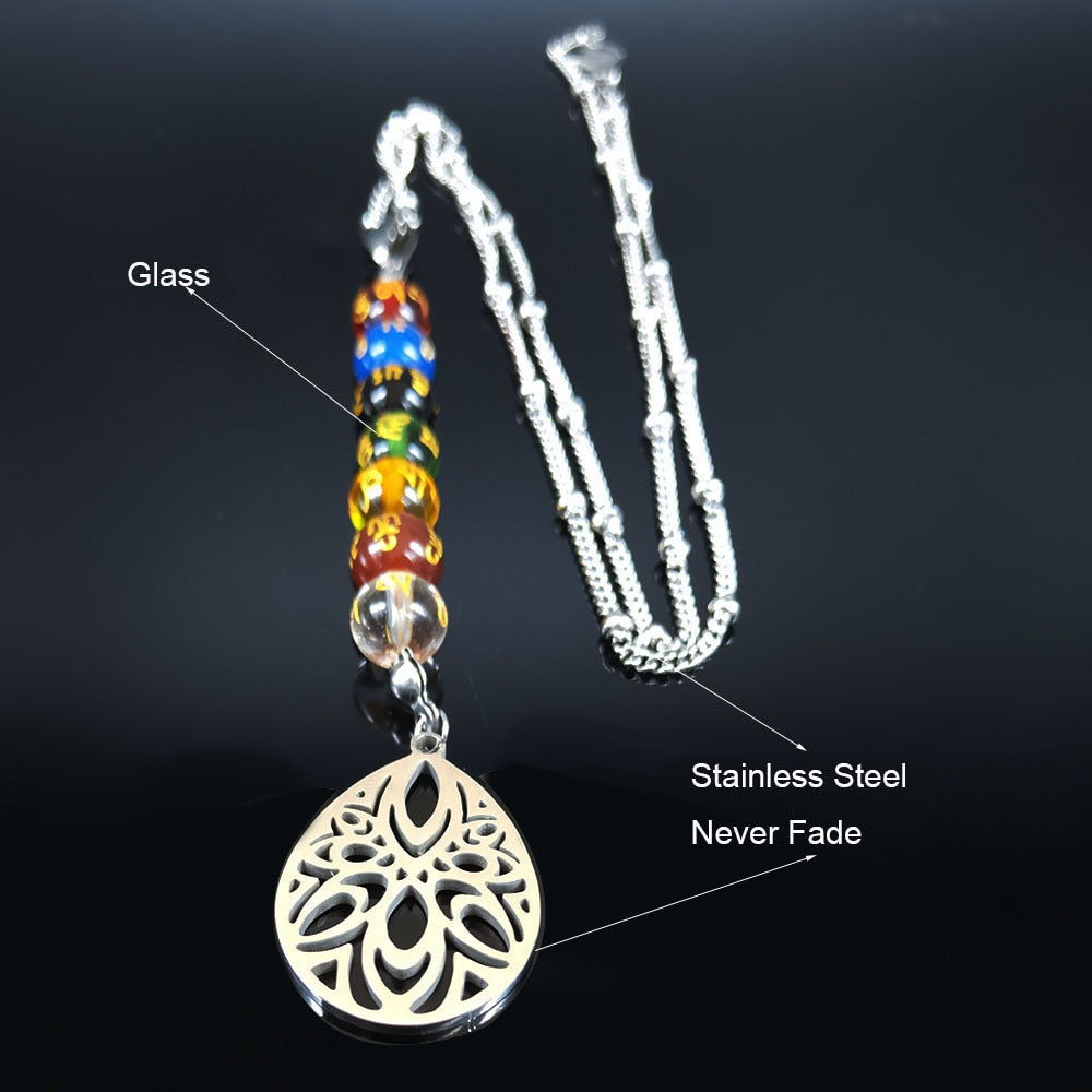 7 Chakra Reiki Healing Spiritual Necklace - The Witchy Gypsy