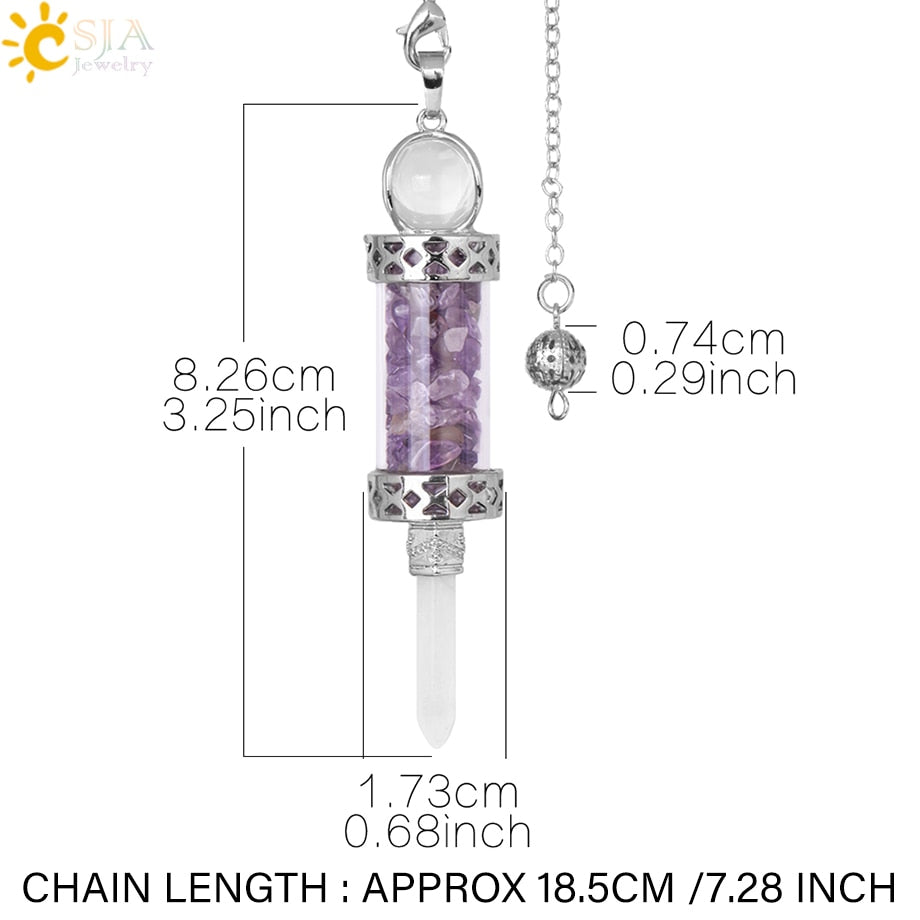 Crystal Pendulums - The Witchy Gypsy