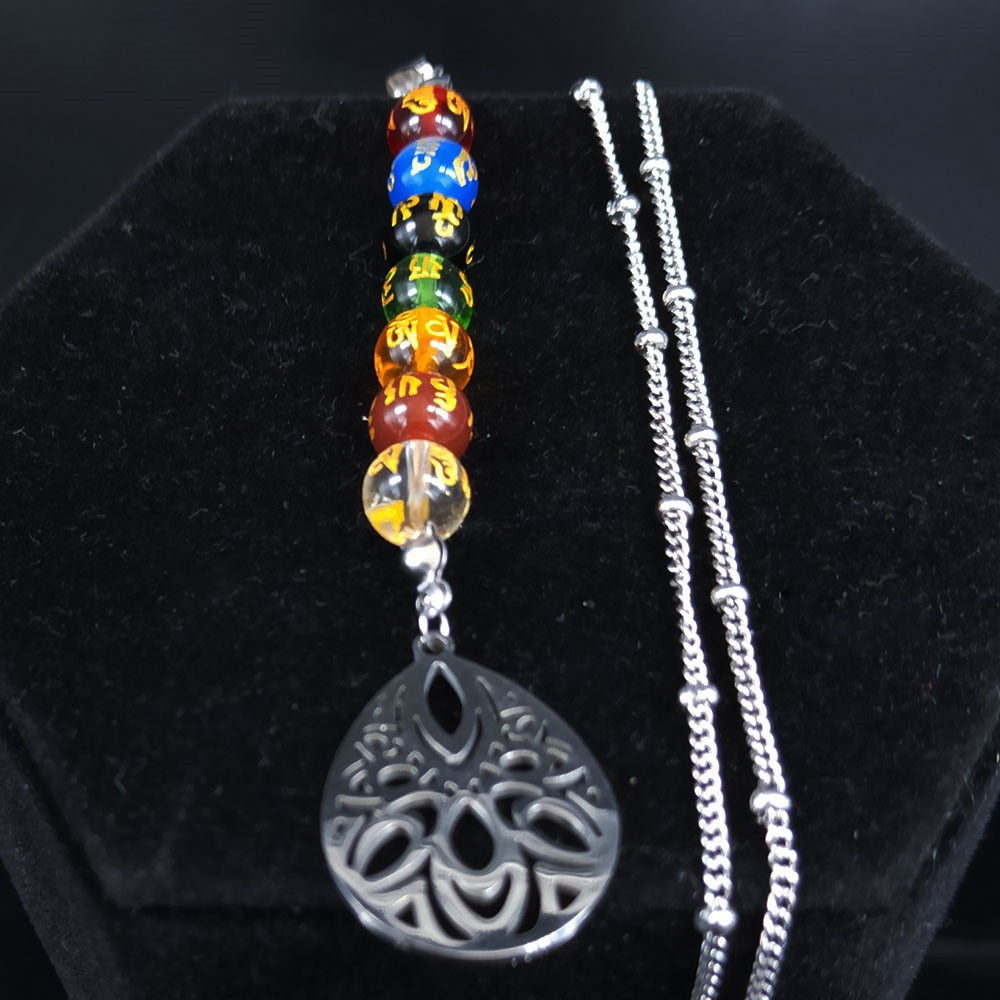 7 Chakra Reiki Healing Spiritual Necklace - The Witchy Gypsy