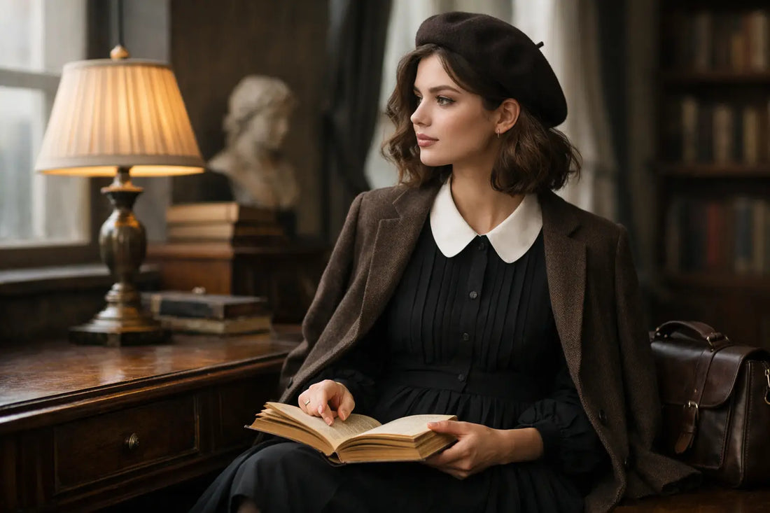 How to Style Dark Academia Dresses