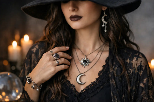 How to Wear Celestial Jewelry With Witchy Style