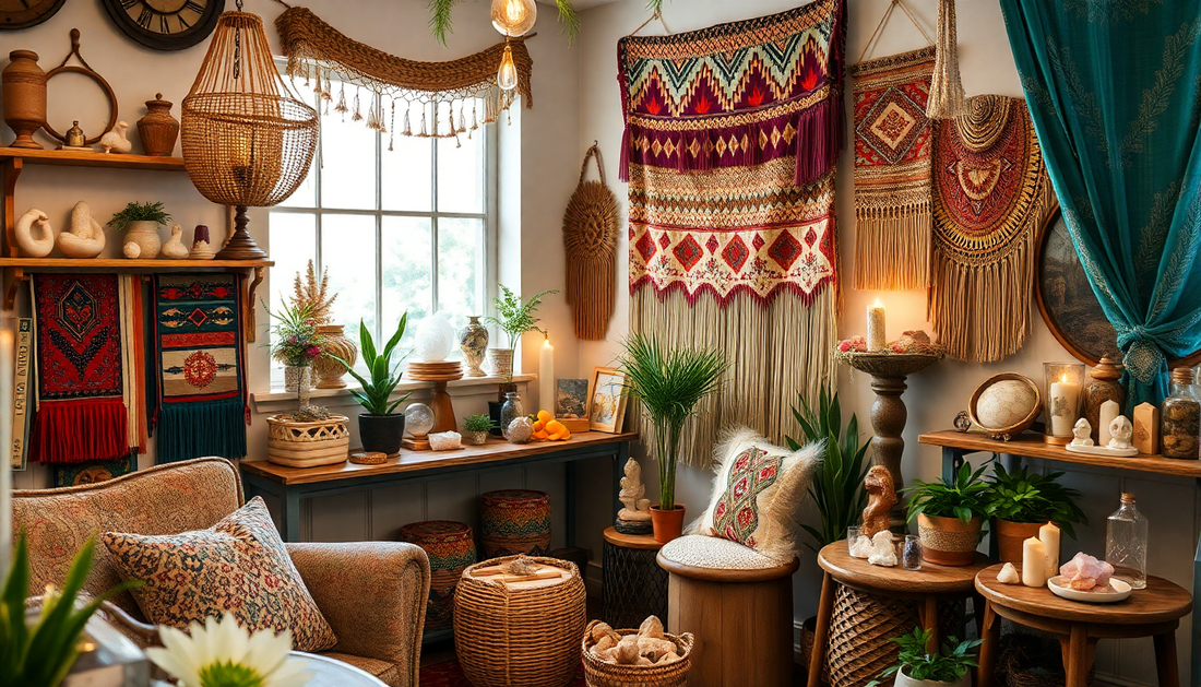 Upcycled Witchy-Boho: DIY Travel Altars, Thrifted Boho Fashion, and Handmade Meditation Nooks